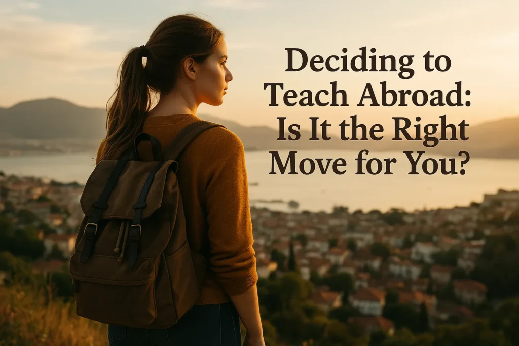 Deciding to Teach Abroad: Is It the Right Move for You?