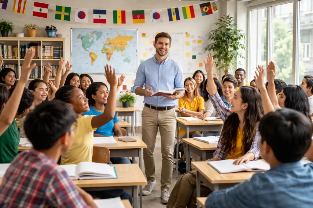 A teacher managing a classroom of 30 students
