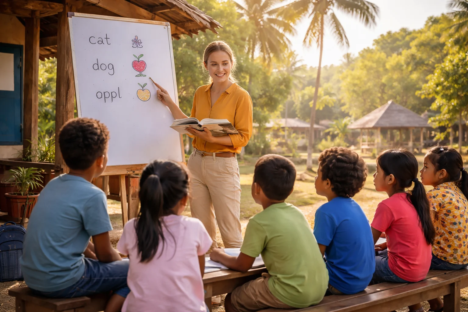 Teaching English overseas geniunely helps you grow your career